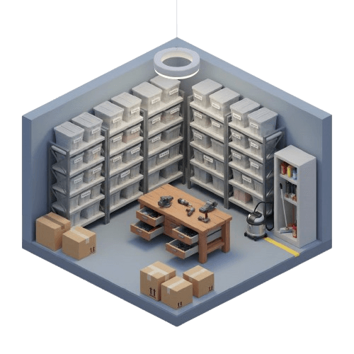 Illustration för Förvaringsflytt